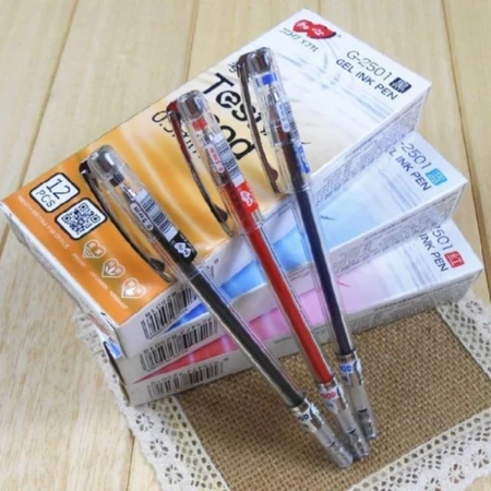 ZHIXIN Test Good G-2501 Gel Ink Pen 0.5mm - Office & School Use